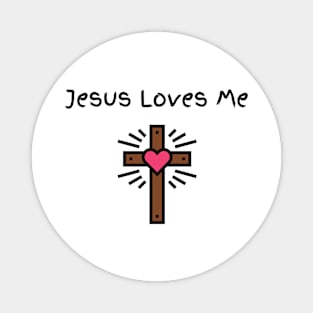 Jesus Loves Me Magnet